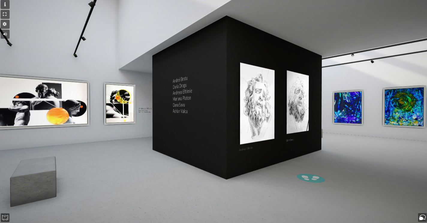 expozitie grafica_clasa Antonia Corgoja