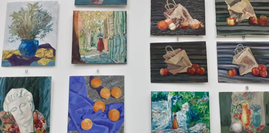 EXPOZITIA DE PICTURA CLASA ARTIST PLASTIC IULIANA FLOREA LUCAN