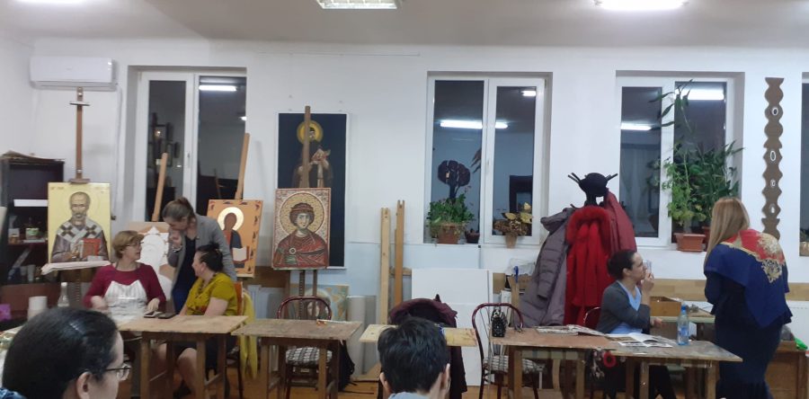 EXPOZITIA DE ARTA DECORATIVA CLASA ARTIST PLASTIC ELENA BORUNDEL