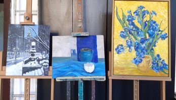 Atelier pe Simeze –  clasa artist plastic Iuliana Florea Lucan